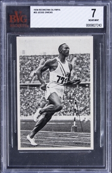 1936 Reemstma Olympia #32 Jesse Owens - BVG NM 7